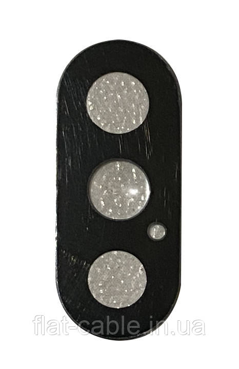 Скло камери для iPhone X без рамки