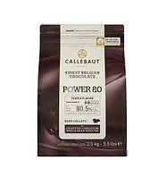 Бельгийский черный шоколад 80% Barry Callebaut 2,5 кг
