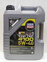 Масло моторное Liqui Moly Top Tec 4100 5W-40  5l    7501 / 9511