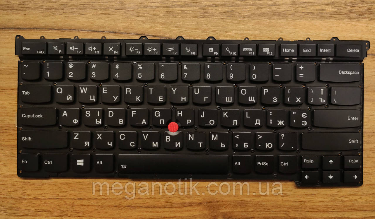 Клавіатура для Lenovo ThinkPad X1 Carbon 3rd Gen з підсвіткою, фото 1