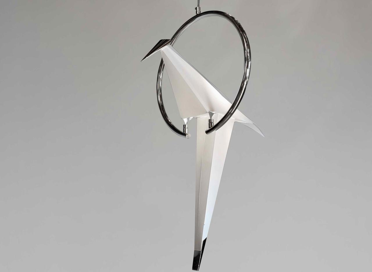 Світлодіодний підвісний світильник із пташкою P082/1CH, фото 1