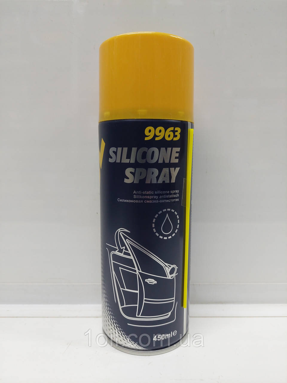 Mannol Silicone Spray силіконова змазка 450 мл 9963