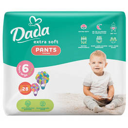 Підгузок Dada Extra Soft 6 XL (15+ кг) 28 шт (4820174980696)