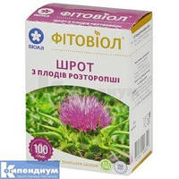 Шрот з плодів розторопші 100 в пач дієт добав