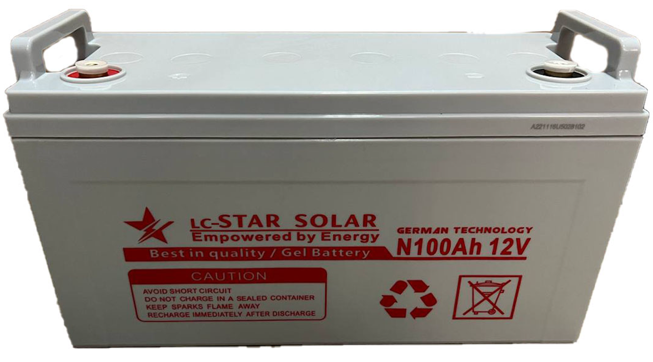 Гелевий акумулятор STAR SOLAR 12V 100Ah GEL 2023 рік