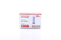 Тест-смужки MS для контролю рівня глюкози у крові №50(25х2) (GAMMA)**