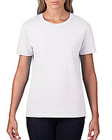 Женская футболка плотная белая