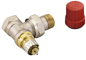 Клапан термостатичний Danfoss RA-N, DN15, вх. 1/2" - вих. 1/2", кутовий Baumar - Порадуй Себе