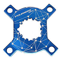 Адаптер для шестерень Fouriers GXP104 Full CNC Sram XX1/X0/X9/GXP pcd104 син 55.5г (GT)