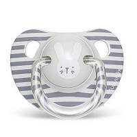 Популярний! Пустушка Suavinex Hygge анатоміч. Затишні історії 6-18 міс. сірий зайчик (306569) - Краща якість тільки на