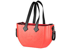Сумка Nuvita MyMia ручки еко-шкіра, килимок, ремені для коляски, червоно-чорний Baumar - Порадуй Себе