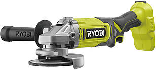 Шліфмашина кутова акумуляторна Ryobi ONE+ RAG18125-0 125мм 18В 9000об·хв 2.2кг без АКБ та ЗП Baumar - Порадуй Себе