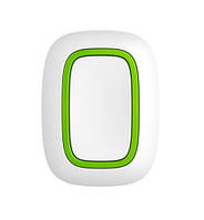 Бездротова тривожна кнопка Ajax Button, jeweller, бездротовий, білий (10315.26.WH1) Baumar - Порадуй Себе