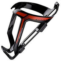 Тримач фляги Giant Carbon композ чорн/черв (GT)