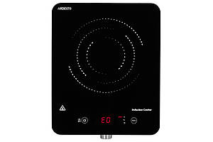 Плитка настільна Ardesto індукційна, конфорок - 1 на 1.8кВт, керування - сенсорне, таймер, чорний Baumar - Порадуй Себе