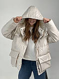 Демісезонна куртка для дівчинки 146 158 Дитяча підліткова куртка весняна осінка куртка демісезон, фото 2