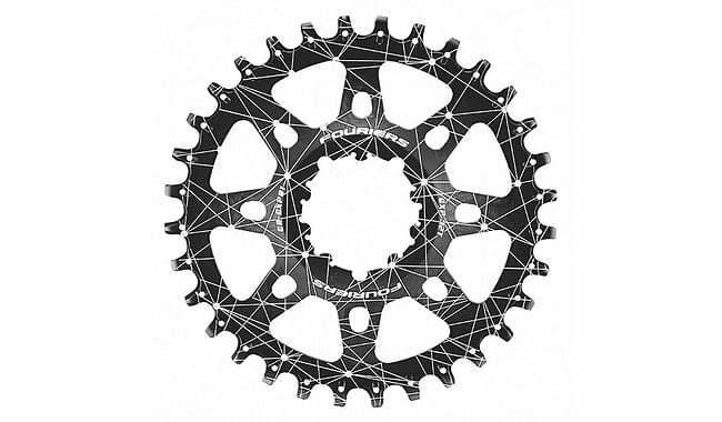 Шестерня пер МТБ Fouriers GXP01 Full CNC NW Sram XX1/X0/X9/GXP алю 34Т чорн (GT)