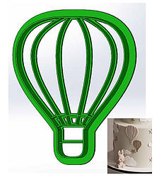 Пластикова вирубка з вiдбитком "Повiтряний шар №4", 8 см