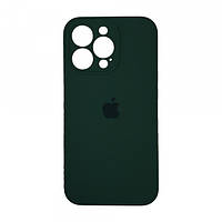 Чохол бампер силіконовий для Apple iPhone 14 Pro Айфон (6.1 дюймов) Зелений cyprus green Full Camera