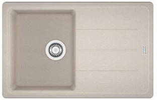 Мийка кухонна Franke Basis, фраграніт, прямокутник, з крилом, 780х500х200мм, чаша - 1, накладна, BFG 611-78, сахара Baumar -