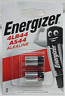 Батарейка ENERGIZER 4LR44 6V (A544/4G13/PX28A/2CR11108/476A) alkaline щелочная для ошейников собак