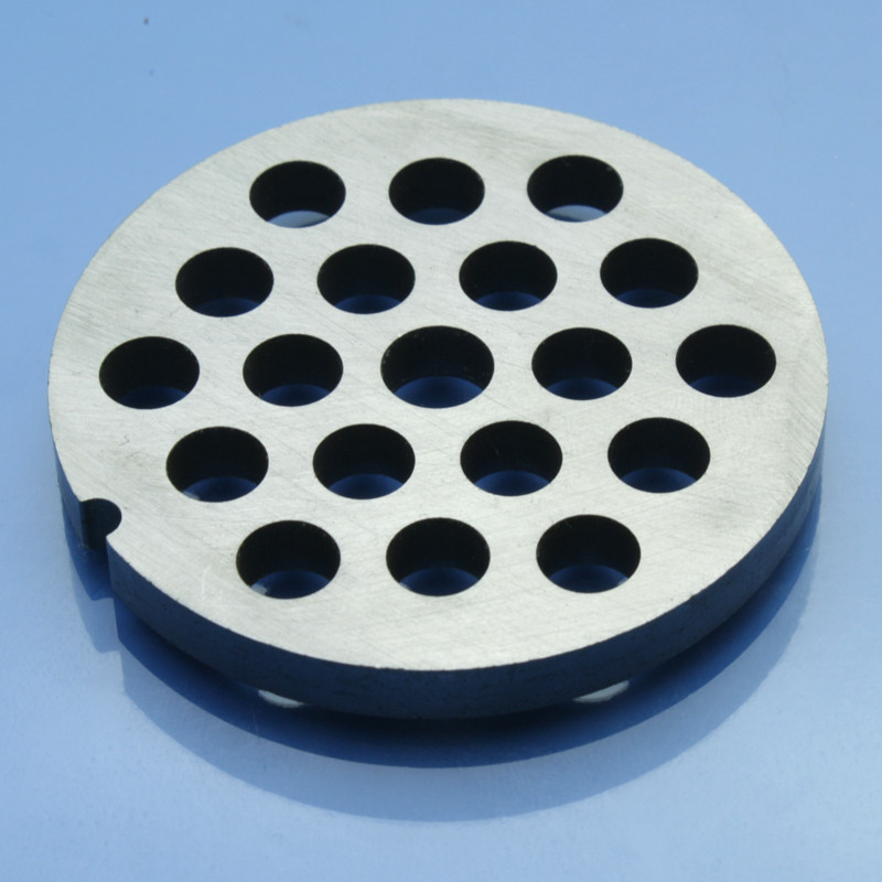 Решітка м'ясорубки Hilton MGT-7118 Eva 8мм нержавійка груба котлетна, фото 1