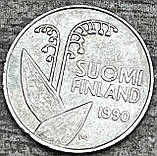Монета Фінляндії 10 пінні 1990-98 рр., фото 2