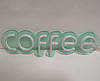 Вивіска Coffee неонова led neon Біла 485х140мм з контролером, фото 8
