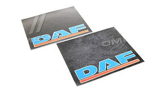 TP 95.47.47 Бризговик 500х600х4 з написом DAF (комплект із 2 штук) (TEMPEST)