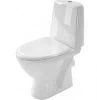 Компакт KOLO Runa косий випуск, зливний бачок 3/6 л, нижнє підведення, сидіння Duroplast звільненого падіння