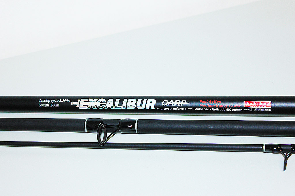 Коропове вудлище BratFishing Excalibur 3.6 м.(тест-3.25 lbs)