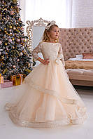 Дитяча сукня золотого кольору