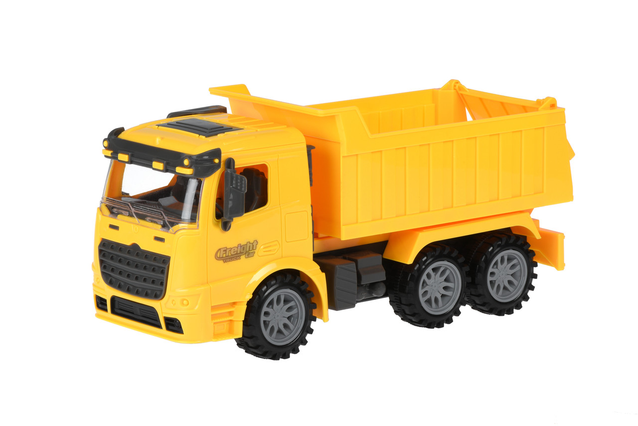 Same Toy Машинка інерційна Truck Самоскид (жовтий)  Baumar - Порадуй Себе