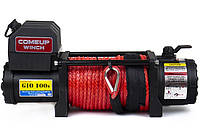 Автомобильная лебедка 12 Вольт ComeUp GIO 100s (Синтетический трос / 4535 кг)