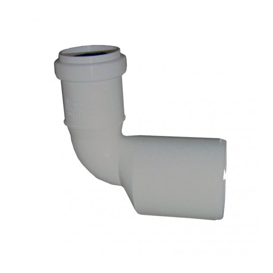 Коліно Uniplast 50х32 мм 90° праве кутове., фото 1