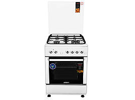 Плита ARDESTO комбі, 64л, 60x60см, конвекція, чавун, підсвічування, форсунки LPG (підключення газового балона), знімні