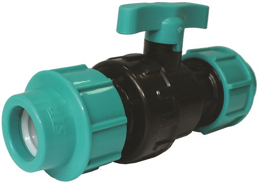 Кран затискний STR 25х25