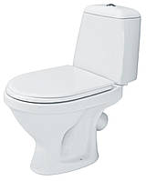 Компакт CERSANIT EKO косий слив, 3/6, нижнє підведення води + сидіння поліпропілен