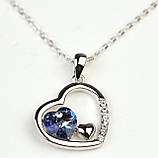 Підвіска кулон «Два Серця» — подарунок коханій, фото 5