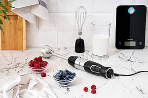 Блендер заглибний Ardesto 800Вт, 2в1, чаша-600мл, чорний Baumar - Порадуй Себе