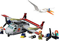 LEGO Конструктор Jurassic World Кетцалькоатль: нападение на самолёт Baumar - Порадуй Себя