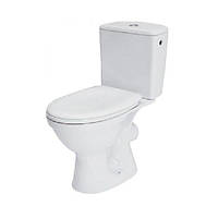 Компакт CERSANIT MERIDA косий слив, 3/6, нижнє підведення води + сидіння поліпроп. антибактеріальне (068602)