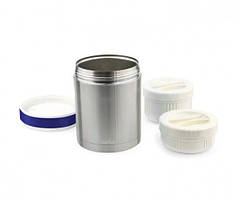 Термос Nuvita 1л, металевий, 2 контейнера Baumar - Порадуй Себе