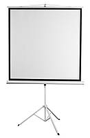 Екран на тринозі 2E 1:1, 135", 2.4x2.4 м, MW Baumar - Порадуй Себе