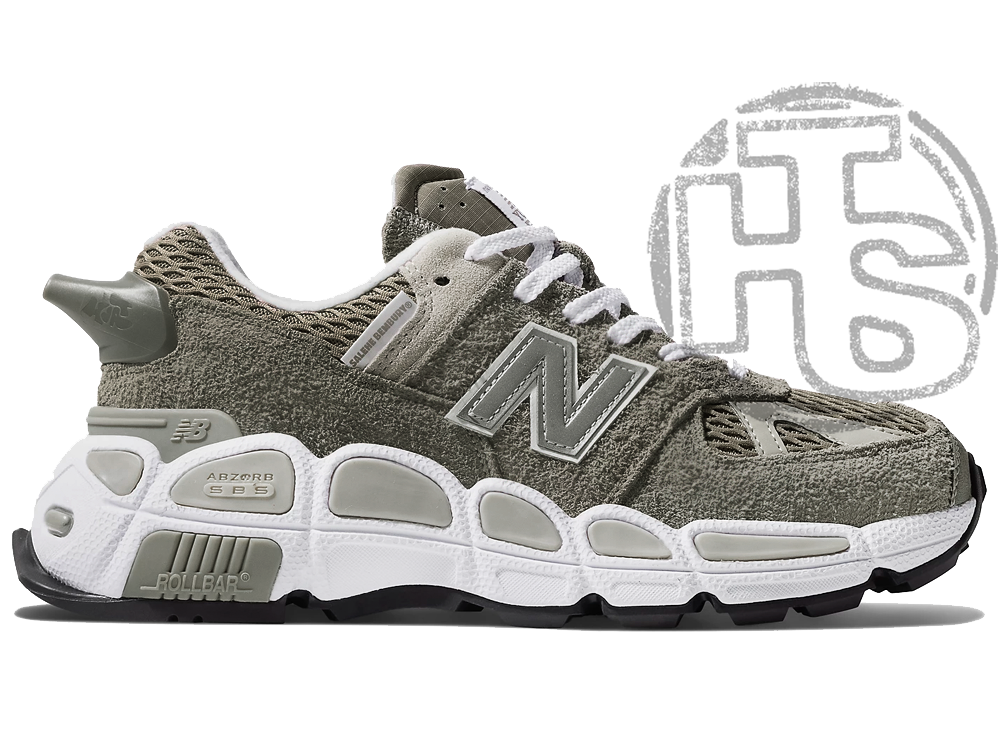 Жіночі кросівки New Balance 574 Yurt Salehe Bembury Shark Skin White Grey MS574YSC