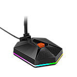 Ігровий мікрофон MeeTion MT-MC13 RGB USB дротовий з RGB підсвічуванням для ноутбука комп'ютера чату, фото 7