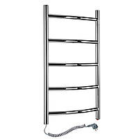 Рушникосушарка для рушників електрична SANTAN Драбина Камелія 480х800 нерж., лівостороння