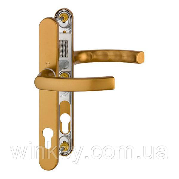 Ручка для дверей натискна HOPPE LIEGE бронзова, фото 1