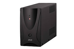 Джерело безперебійного живлення 2E ED2000, 2000VA/1200W,LED, 2xSchuko Baumar - Порадуй Себе