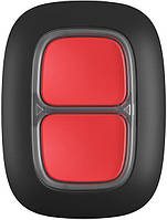 Бездротова подвійна тривожна кнопка Ajax DoubleButton, jeweller, бездротовий, чорний Baumar - Порадуй Себе